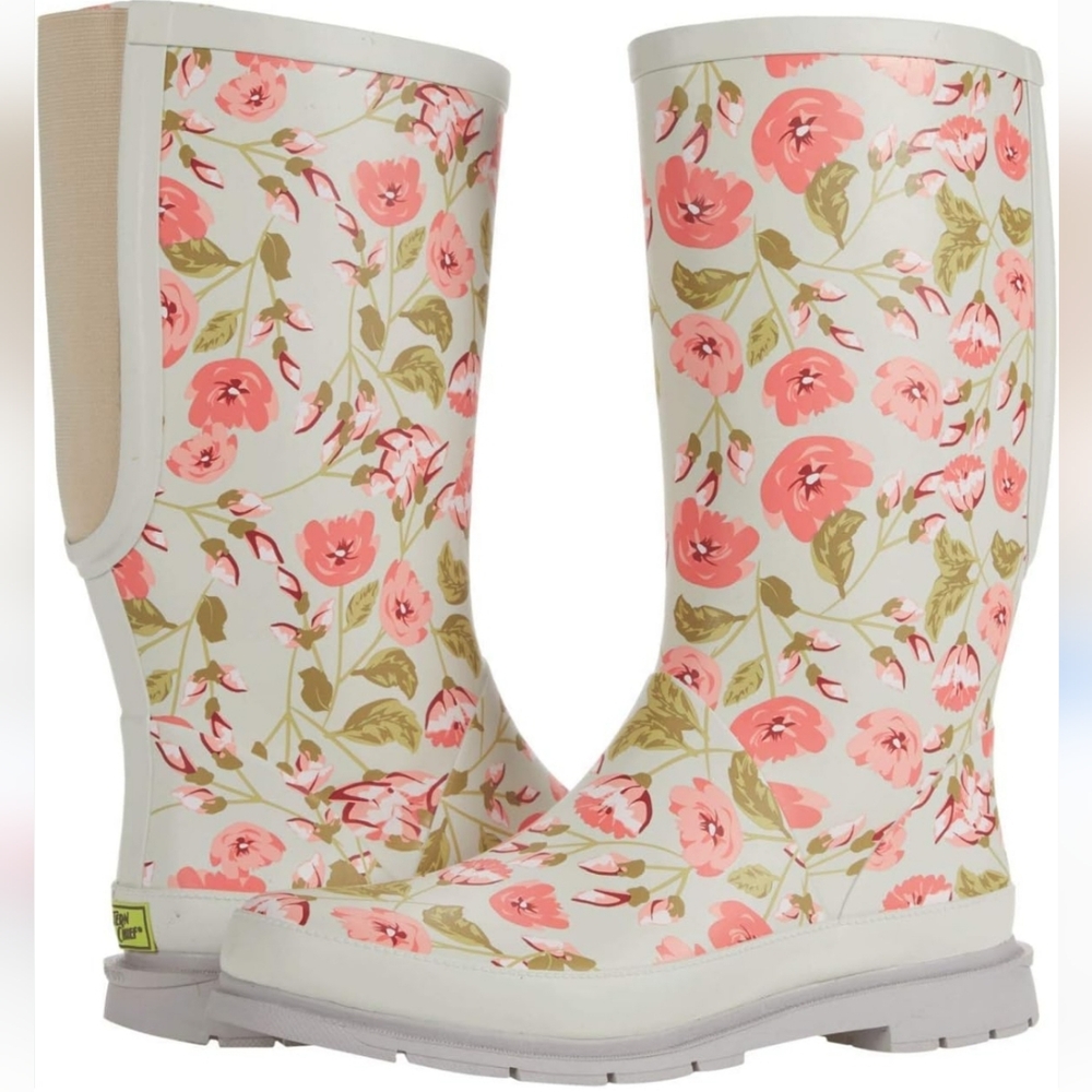 Western Chief Floral Rain Boots Women's Size 11